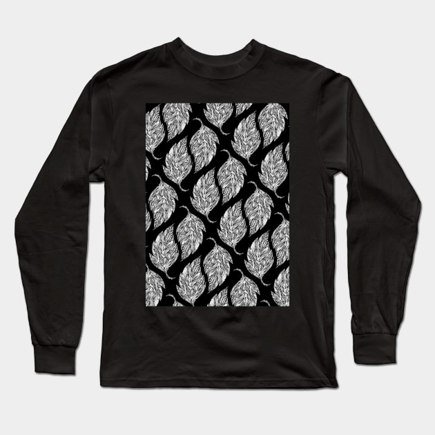 Leaf Me Be Long Sleeve T-Shirt by luisapizza